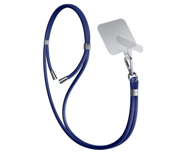 3mk Sznurek do Etui EasyClip Dark Blue (silver) - 1267324 - zdjęcie